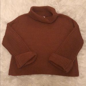 Cowl neck sweater